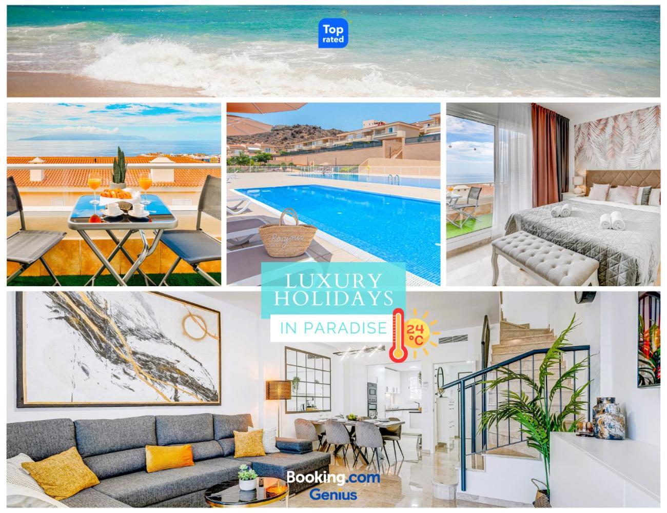 Luxury Holiday House Tenerife Puerto de Santiago  Buitenkant foto